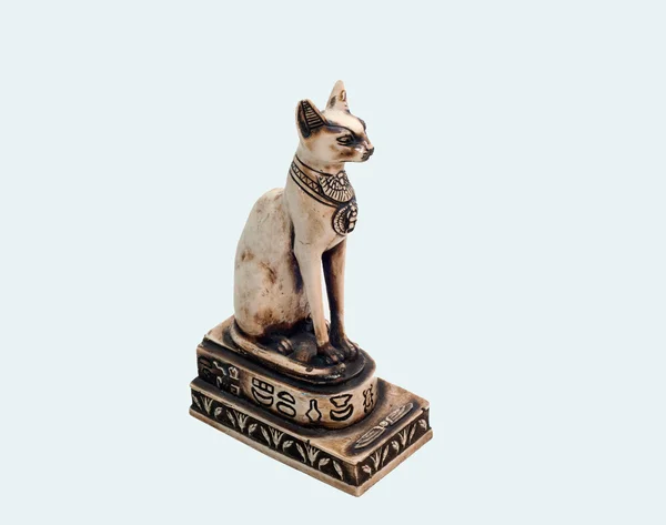 Estatua de gato egipcio Imagen de stock