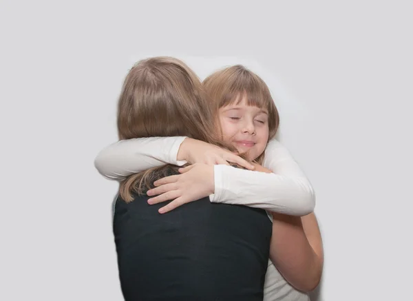 Moeder en dochter samen — Stockfoto