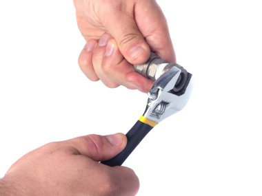 Elinde sıkıştırın