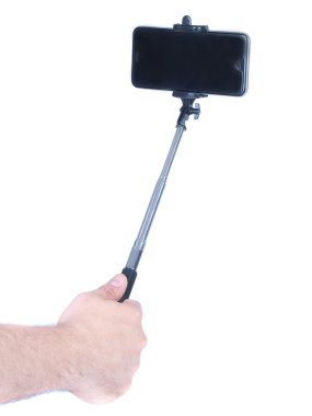 Monopod elinde