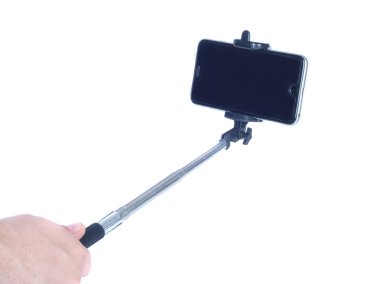 Monopod elinde
