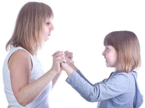 Mor och dotter relationer — Stockfoto