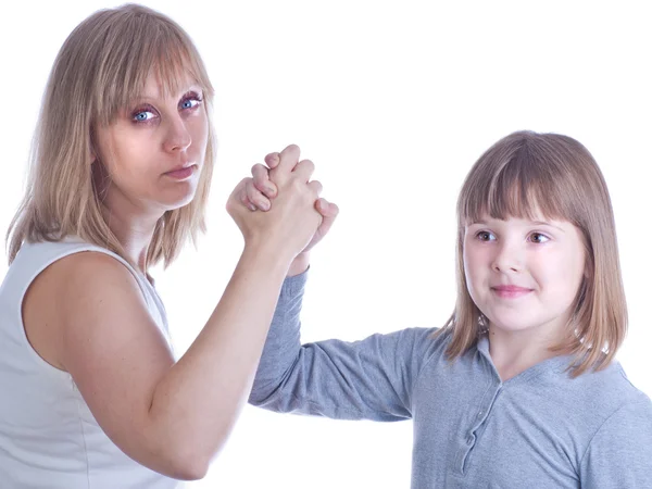 Mother and daughter relations — Stock Photo, Image