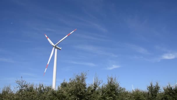 Windturbine — Stockvideo