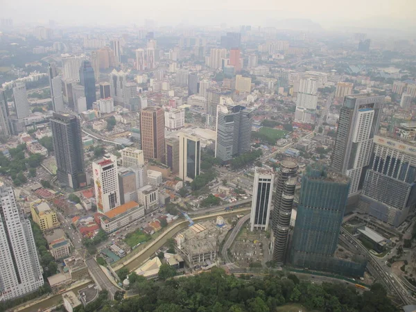 Kuala Lumpur Julio 2019 Paisaje Urbano Ciudad Capturando Los Edificios — Foto de Stock