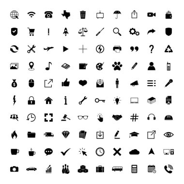 Web simgesi seti. Simge setiyle bağlantı kurun. İş, dış ticaret, finans, muhasebe.