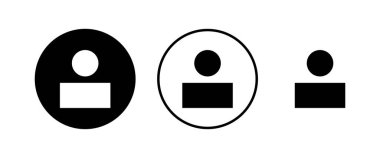 insan simgeleri ayarlandı. Kişi simgesi. Kullanıcı vektör simgesi