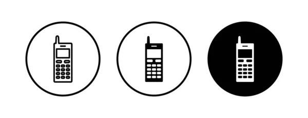 Phone Icons Set Phone Icon Vector Mobile Phone Telephone Symbol — Wektor stockowy