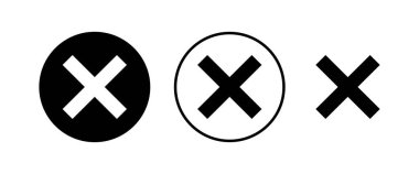 Simgeleri kapat. Simgeyi sil. sil, iptal et, çıkış sembolü