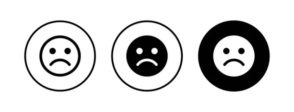 Lächelnde Symbole Gesetzt Smile Vektor Symbol Emoticon Icon Vektor Emoji — Stockvektor