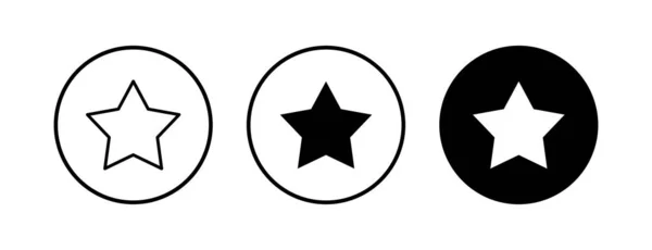 Εικονίδια Αστεριών Έτοιμα Εικονίδιο Διανύσματος Σύμβολο Διαβάθμισης — Διανυσματικό Αρχείο