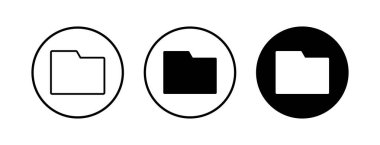 Dizin Simgeleri ayarlandı. Dizin ve belge Simgesi. simge arşivi