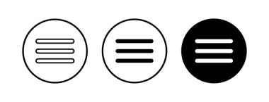 Menü Simgeleri ayarlandı. Web menü simgesi