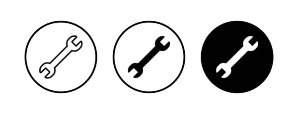 Набір Значків Ключа Кутовий Вектор Піктограми Символ Спостерігача — стоковий вектор