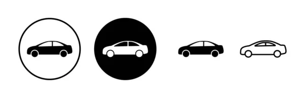 Auto Pictogrammen Ingesteld Autopictogram Vector — Stockvector