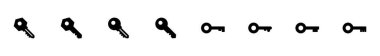 Anahtar simge vektörü beyaz arkaplanda izole edildi. Anahtar vektör simgesi. Anahtar sembol. güvenlik