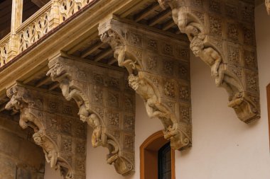 salamanca içinde yer alan salina Sarayı içinde güzel corbels