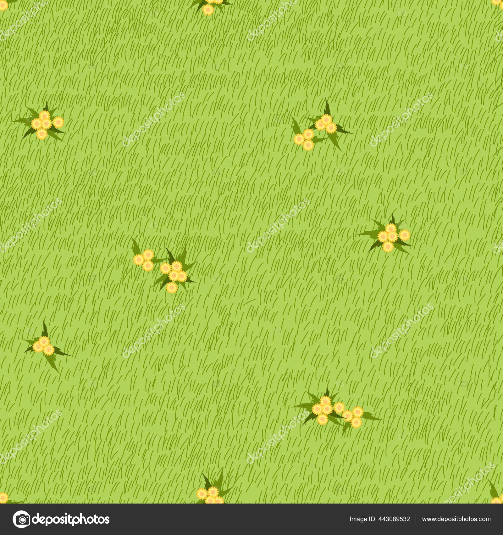 Grama Gramado Com Dente Leão Sem Costura Verão Vector Desenho Vetor de  ©annbkk.gmail.com 443089532, image size:1600x1700