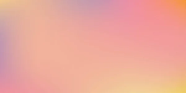 Ciel Pastel Avec Rose Orange Jaune Violet Fond Fantaisie Couleur — Image vectorielle