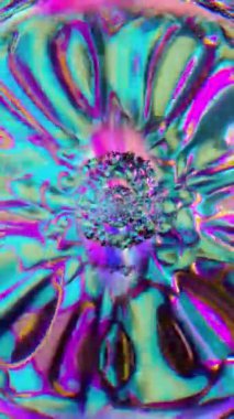 Moda tasarım arka plan animasyonu. Yanardöner etkisi pürüzsüz döngü.