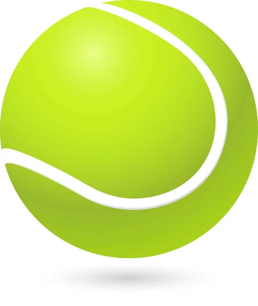 Tenis Topu Gerçekçi Vektör Grafikleri — Stok Vektör