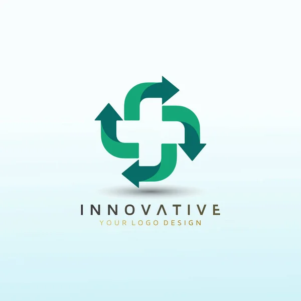 Projekt Logo Aplikacji Lekarza Telefonicznego — Wektor stockowy