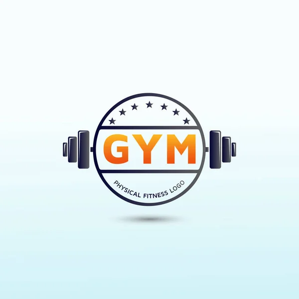 Σχεδιασμός Εικονίδιο Γυμναστήριο Fitness Εικονίδιο Dumbbell Πρότυπο Σχεδιασμού Λογότυπου Διανύσματος — Διανυσματικό Αρχείο