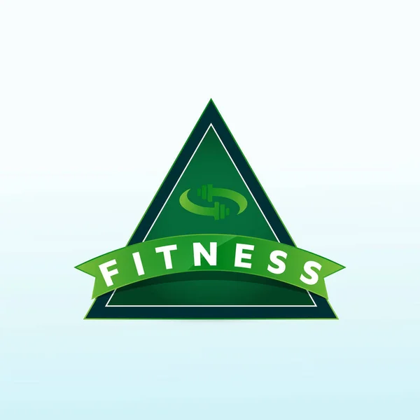 템플릿 디자인 Fit Fitness Logo Stock Vector Illustration Gym Logo — 스톡 벡터
