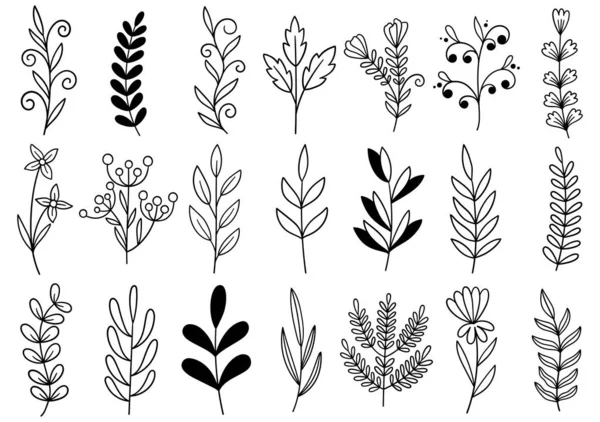 0278 el çizimi çiçekler karalama