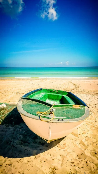Hermosa Playa Djerba Túnez — Foto de Stock