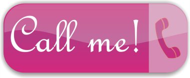 Pembe düğme Beni ara!