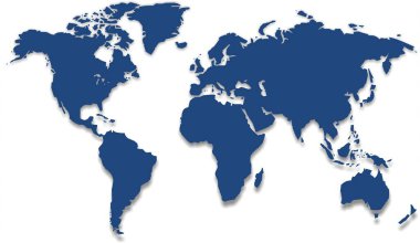 Donanma Dünya haritası.