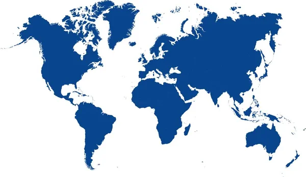 Donanma Dünya Haritası — Stok Vektör