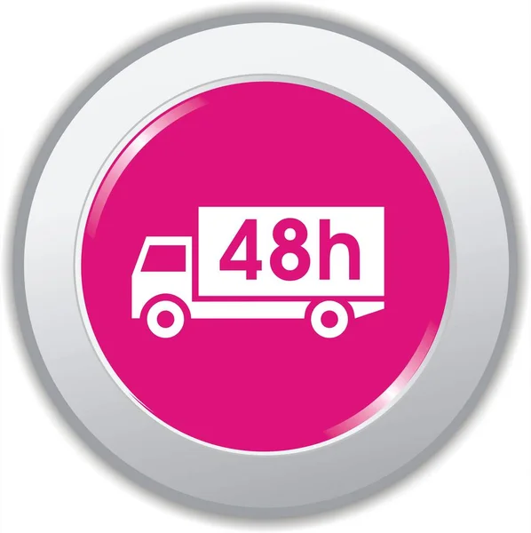 truck icon, 48 hours
