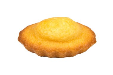 Madeleine beyaz arka planda izole edildi.