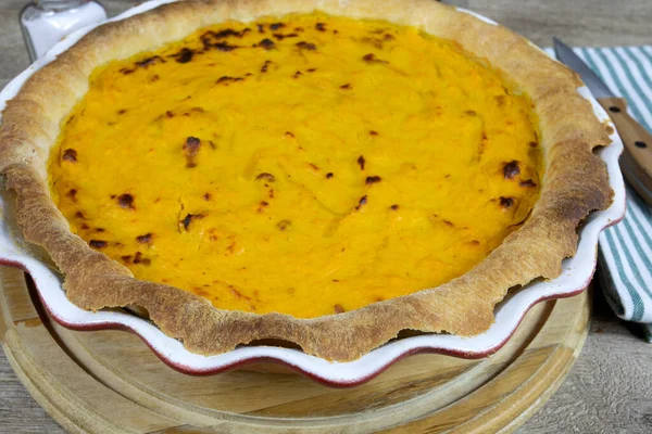 Pumpkin Pie Table — Stock Photo, Image