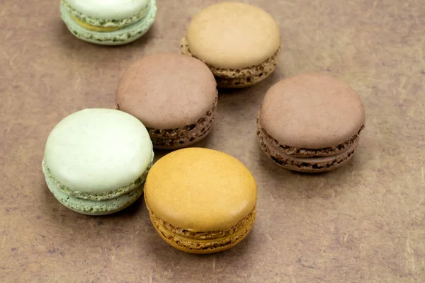 Several Macaroons Table — Stock Photo, Image