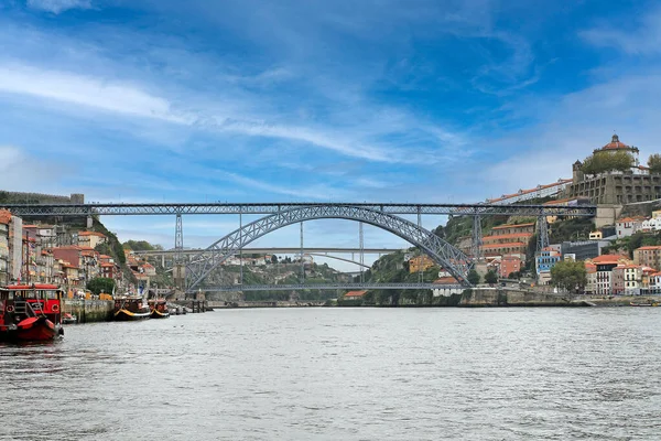 Porto Portugal 2014 Ponte Maria Pia Cidade Porto Portugal — Fotografia de Stock