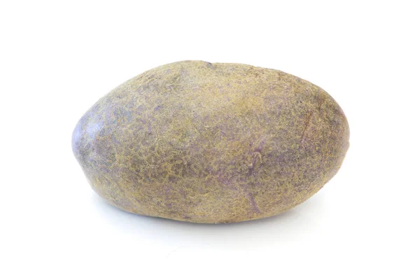 Purple Potato Isolated White Background — Stock Photo, Image