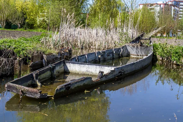 Hortillonnage Amiens Frankrike — Stockfoto