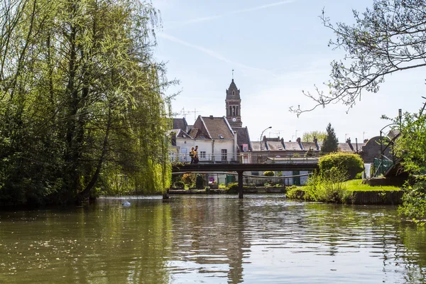 Gli Hortillonnages Amiens Francia — Foto Stock