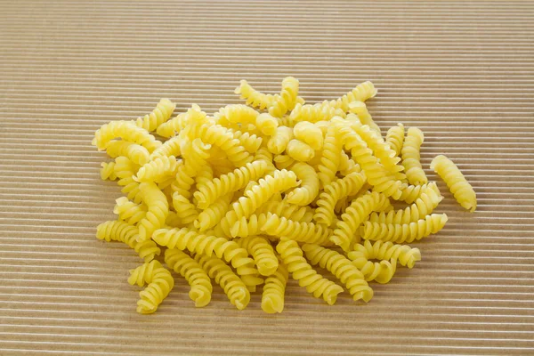 Raw Italian Pasta Table — Stock Photo, Image