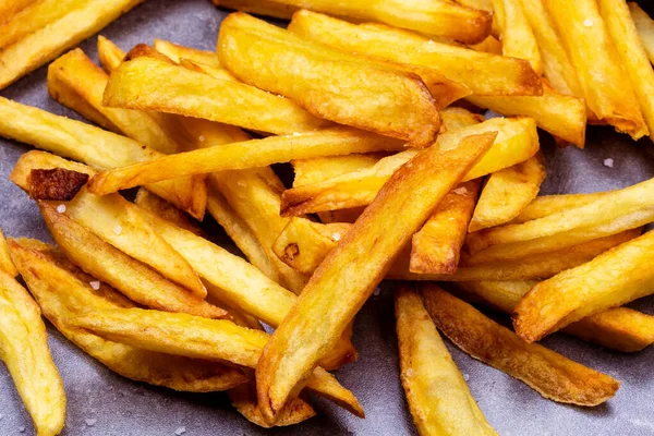 Frietjes Met Zout — Stockfoto