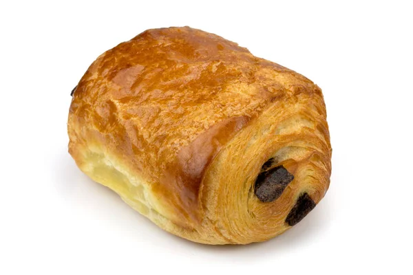 Croissant Isolato Sfondo Bianco — Foto Stock