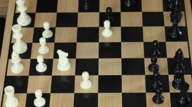 Satranç oynayan kişi, video