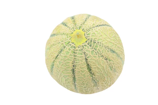 Whole Melon Isolated White Background — Stock Photo, Image