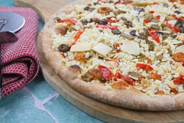 Masada vejetaryen pizza 