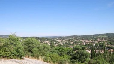 Sguret köyünün çevresindeki kırsal manzara