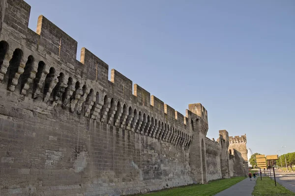 View Ramparts City Avignon — Stock Photo, Image