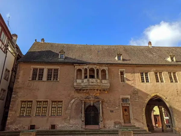 Alsatian Houses City Strasbourg — Stock Photo, Image